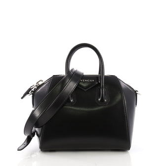 Givenchy Antigona Bag Glazed Leather Mini - Rebag