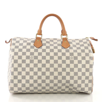 Louis Vuitton Speedy Handbag Damier 35 Neutral 387431