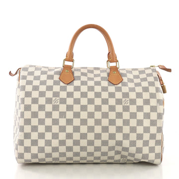 Louis Vuitton Speedy Handbag Damier 35 Neutral 387431