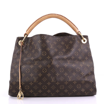 Louis Vuitton Artsy Handbag Monogram Canvas MM Brown 387771