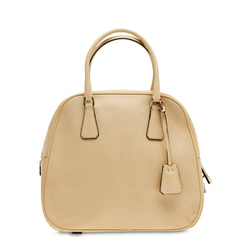 Bauletto Squared Handbag Leather
