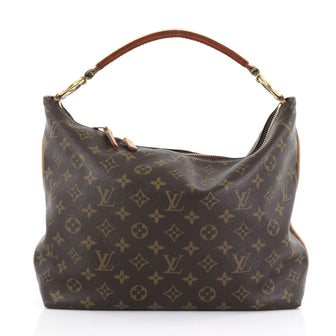 Louis Vuitton Sully Handbag Monogram Canvas PM