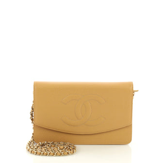 Chanel Vintage Timeless Wallet on Chain Caviar brown 3880101