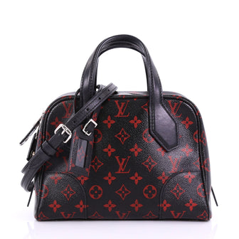 Louis Vuitton Dora Soft Handbag Limited Edition Monogram Infrarouge BB