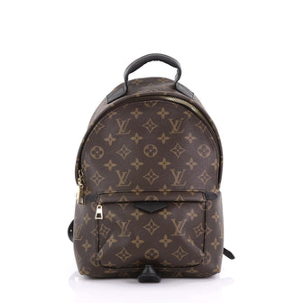 Louis Vuitton Palm Springs Backpack Monogram Canvas PM Brown 388381