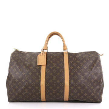 Louis Vuitton Keepall Bag Monogram Canvas 55