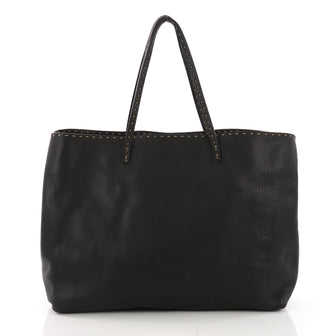 Fendi Roll Tote Selleria Leather Medium