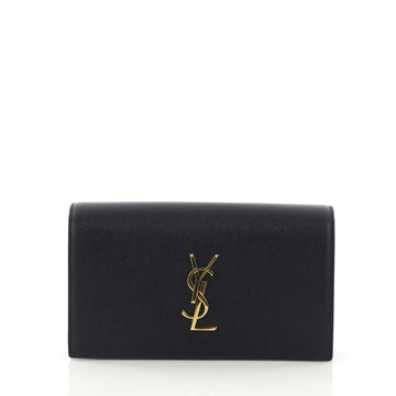 Saint Laurent Classic Monogram Clutch Leather