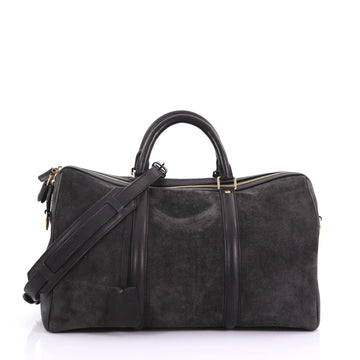 Louis Vuitton Sofia Coppola SC Bag Suede PM Black 388851