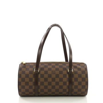 Louis Vuitton Papillon Handbag Damier 30 Brown 388982