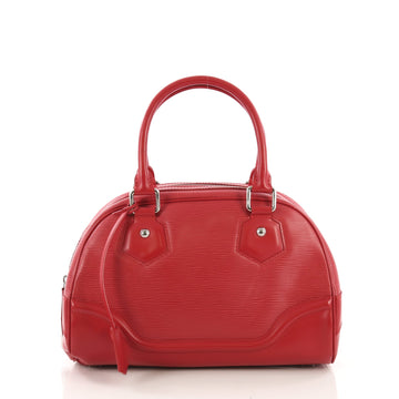 Louis Vuitton Montaigne Bowling Bag Epi Leather PM