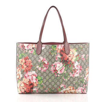 Gucci Reversible Tote Blooms GG Print Leather Medium