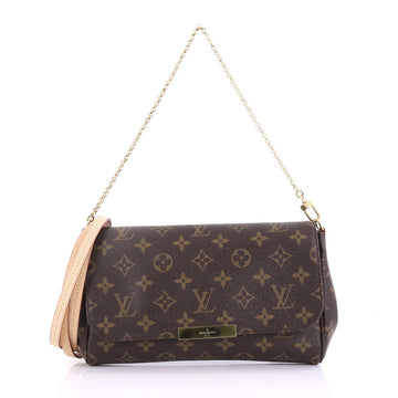 Louis Vuitton Favorite Handbag Monogram Canvas MM