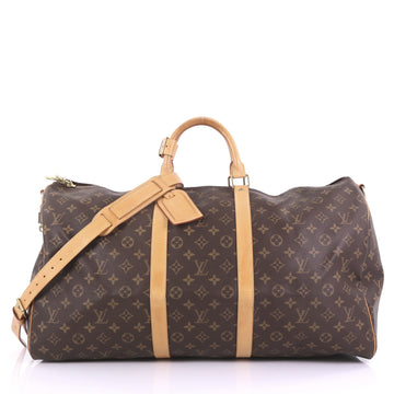 Louis Vuitton Keepall Bandouliere Bag Monogram Canvas 55