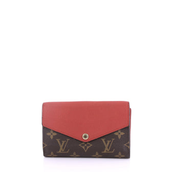 Louis Vuitton Pallas Compact Wallet Monogram Canvas and Calf Leather Brown 3896940