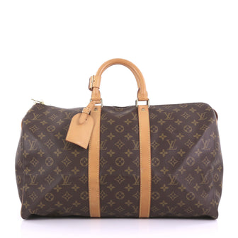 Louis Vuitton Keepall Bag Monogram Canvas 45