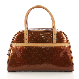Louis Vuitton Tompkins Square Satchel Monogram Vernis