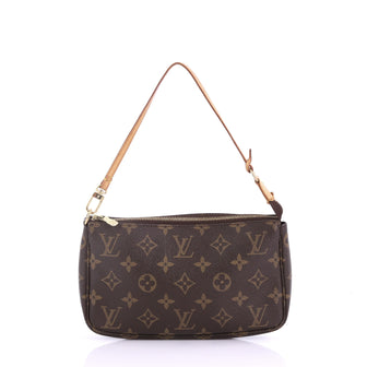 Louis Vuitton Pochette Accessoires Monogram Canvas Brown 3896962