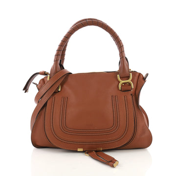 Chloe Marcie Satchel Leather Medium