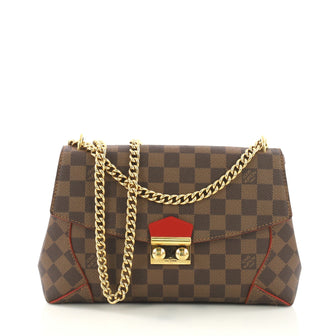 Louis Vuitton Caissa Clutch Damier Brown 3898214