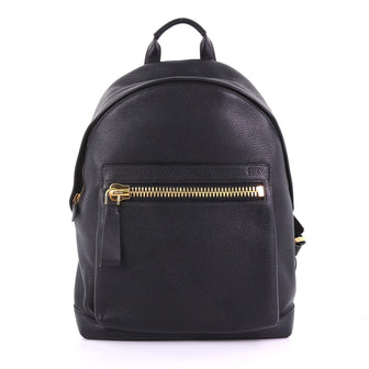 Tom Ford Buckley Backpack Leather Black 389861