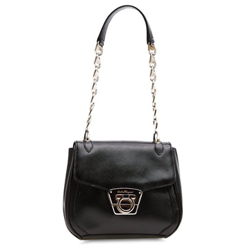 Flap Bag Saffiano Chain Small