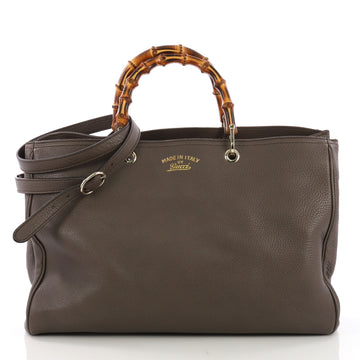 Gucci Bamboo Shopper Tote Leather Large