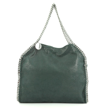 Stella McCartney Falabella Tote Shaggy Deer Small Green 390102