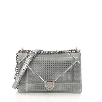 Christian Dior Diorama Flap Bag Cannage Embossed Calfskin 390253