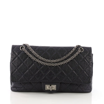 Chanel Model: Reissue 2.55 Handbag Quilted Aged Calfskin 227 Blue 39066/1