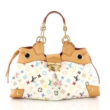 Louis Vuitton Ursula Handbag Monogram Multicolor White 390744