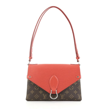 Louis Vuitton Saint Michel Handbag Monogram Canvas and 390791