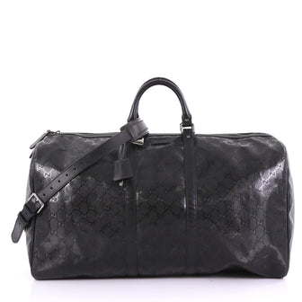 Gucci Carry On Convertible Duffle Bag GG Imprime Large 3910840