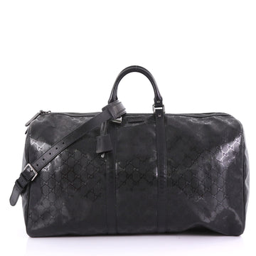 Gucci Carry On Convertible Duffle Bag GG Imprime Large 3910840