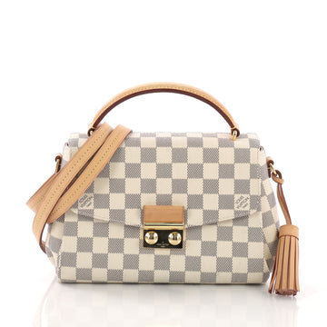 Louis Vuitton Croisette Handbag Damier White 3911110