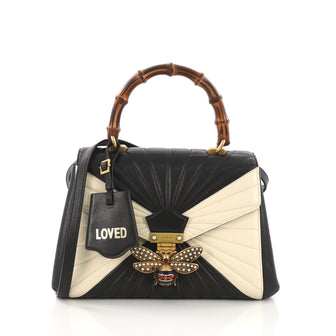 Gucci Queen Margaret Top Handle Bag Multicolor Quilted 391118