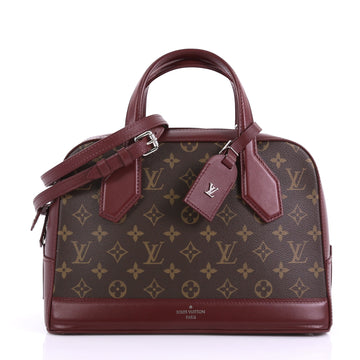 Louis Vuitton Dora Handbag Monogram Canvas and Calf Leather PM