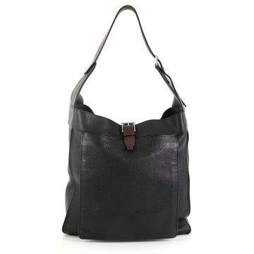 Hermes Marwari Handbag Clemence GM Black 391272