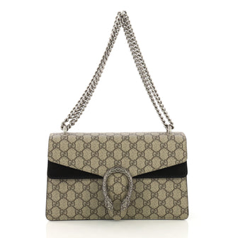 Gucci Dionysus Handbag GG Coated Canvas Small Neutral 3913817