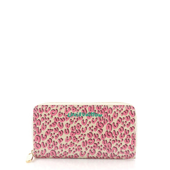 Louis Vuitton Zippy Wallet Limited Edition Monogram Vernis White 391412