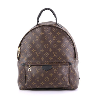 Louis Vuitton Palm Springs Backpack Monogram Canvas MM Brown 391491