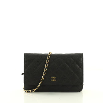 Chanel Wallet on Chain Quilted Caviar Black 3914925