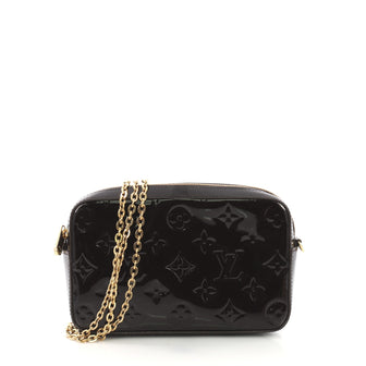 Louis Vuitton Camera Pouch Monogram Vernis Red 391493