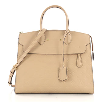 Louis Vuitton Pont Neuf Handbag Monogram Empreinte Leather 3914943