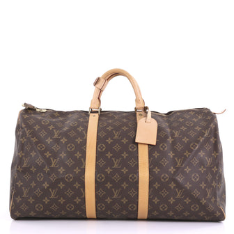 Louis Vuitton Keepall Bag Monogram Canvas 55