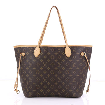 Louis Vuitton Neverfull Tote Monogram Canvas MM Brown 3914960