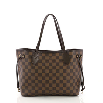 Louis Vuitton Neverfull Tote Damier PM Brown 3914992