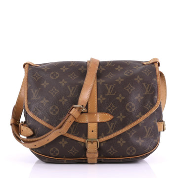 Louis Vuitton Saumur Handbag Monogram Canvas PM 3915818