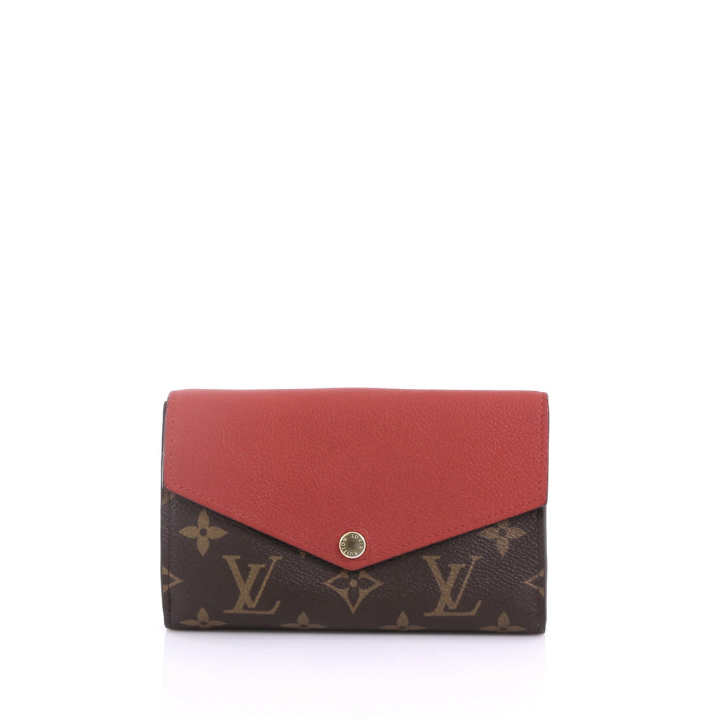 Pallas Compact Wallet Monogram Canvas and Calf Leather