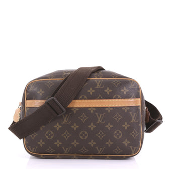 Louis Vuitton Reporter Bag Monogram Canvas PM Brown 3915833